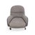 Gray Depadova Armchair with Ottoman in Leather by Vico Magistretti, 1980 For Sale - Image 8 of 17