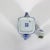 Blue Vintage Chinese Qianlong Nian Zhi Porcelain Teapot Featuring a Dragon and Foo Dog For Sale - Image 8 of 9