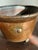 Handsome vintage hammered copper cachepot or planter, crafted in Italy and stamped "Made in Italy" on the underside. This...