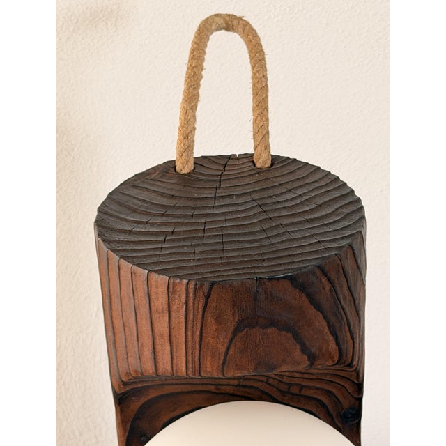 Brutalist Model 16 Wall Lamp in Pine and Opal Glass from Temde Leuchten, 1970s For Sale - Image 9 of 16
