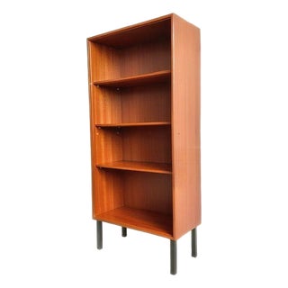 Vintage Danish Teak Bookcase, 1960s For Sale