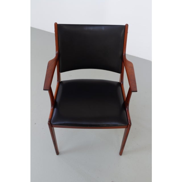 1960s Danish Rosewood Armchair by Johannes Andersen for Uldum Møbelfabrik, 1960s For Sale - Image 5 of 18