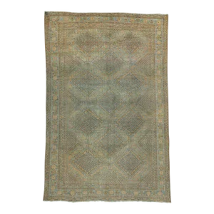 Mid 20th Century Vintage Persian Ardabil Rug, 07'01 X 10'10