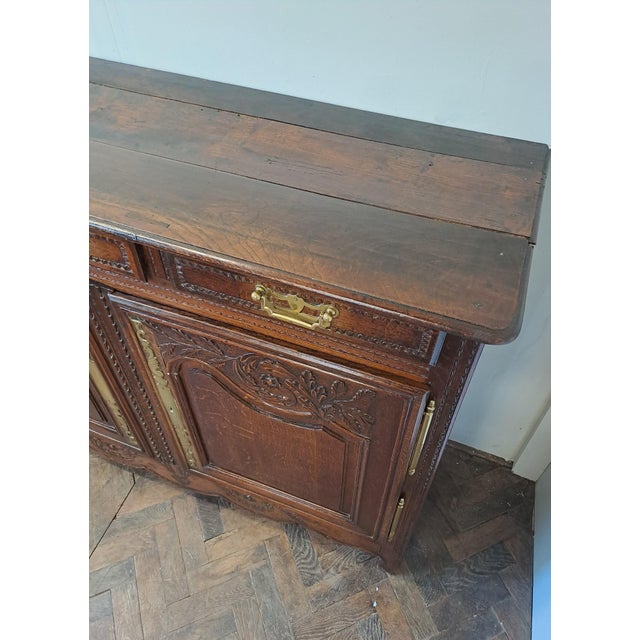 Antique French Oak Dresser, 1820 For Sale - Image 3 of 9