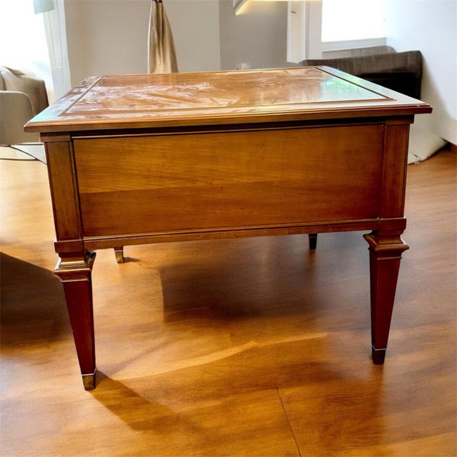 1960 Mid Century Modern Hekman Large Nightstand 2 Drawers End Side