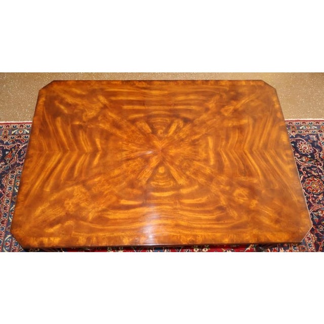 Theodore Alexander Althorp Mahogany Regency Style Cocktail Coffee Table For Sale - Image 10 of 14
