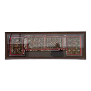 Antique Hmong Tribe Framed Textile