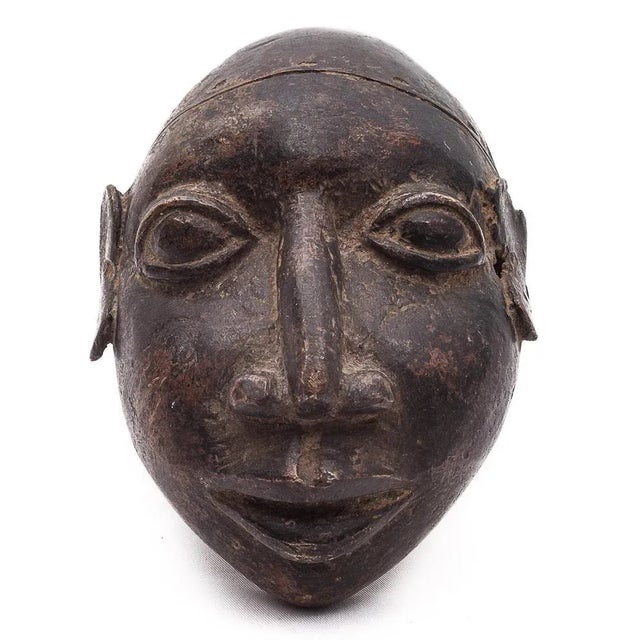 Bronze Child's Head, 1800s For Sale - Image 11 of 12