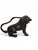 Bronze Seated Lion Sculpture, 19th Century For Sale - Image 6 of 10