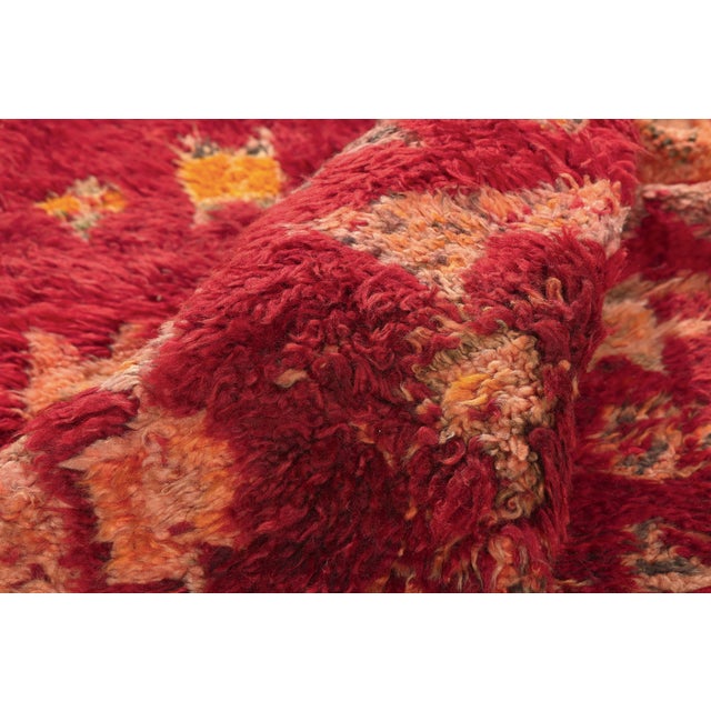 Vintage Beni M'Guild Moroccan Rug, 04'03 X 05'04 For Sale In Dallas - Image 6 of 10