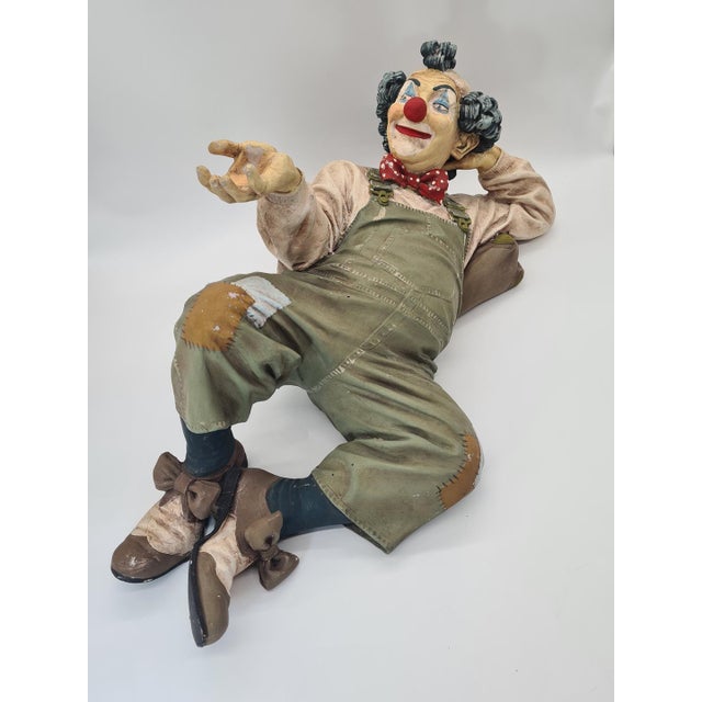 Large Circus Clown by Jun Asilo, Philippines, 1990s For Sale - Image 4 of 11