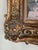 Textile Gorgeous Framed Vintage Textured Canvas Italian Balcony Scene For Sale - Image 7 of 11