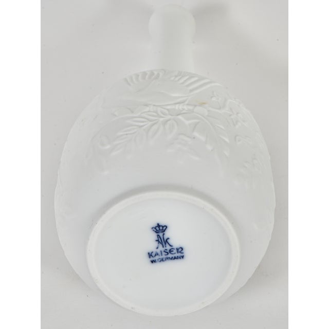 Mid 20th Century Vintage Ak Kaiser Matte White Bisque Porcelain Vase For Sale - Image 5 of 5