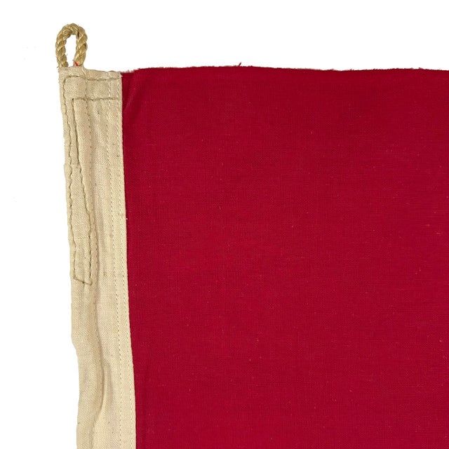 Textile Large Vintage Sewn Cloth Flag of Spain For Sale - Image 7 of 7