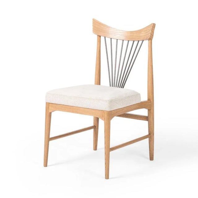 Four Hands Solene Dining Chair, Darren Ercu For Sale - Image 9 of 9