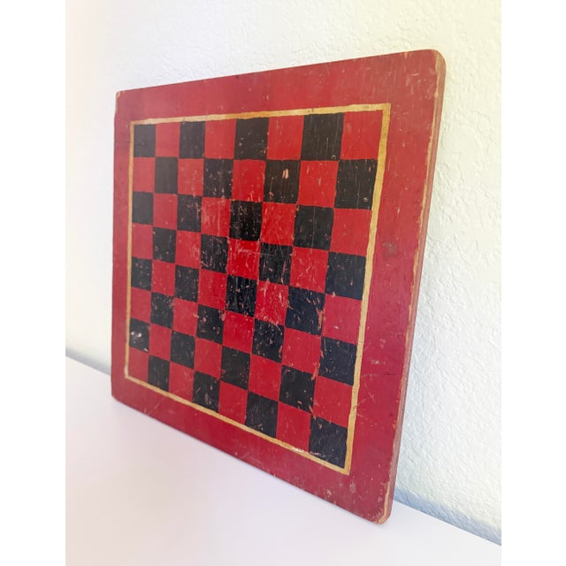 Late 19th Century Folk Art Checkerboard For Sale In Sacramento - Image 6 of 10