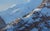 Afternoon Sunlight by Rob Alexander | Oil on birch wood panel Mountain landscape with snow. For Sale