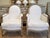 A room is often defined by its most inviting seat, and these exceptional 19th-century Louis XVI bergères possess that rare...