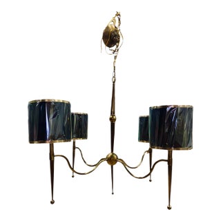 Currey & Company 4-Light Chandelier For Sale