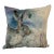 16" Square Decorative Toss Pillow Embellished With an Inquisitive Rabbit / Hare Hiding in the Grass - Made in the U K For Sale