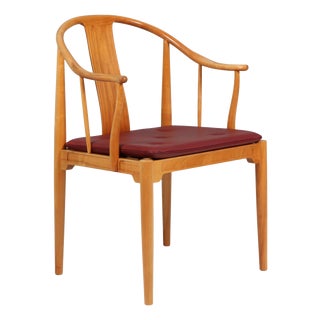 Chinese 4283 Chair attributed to Hans J. Wegner for Fritz Hansen For Sale