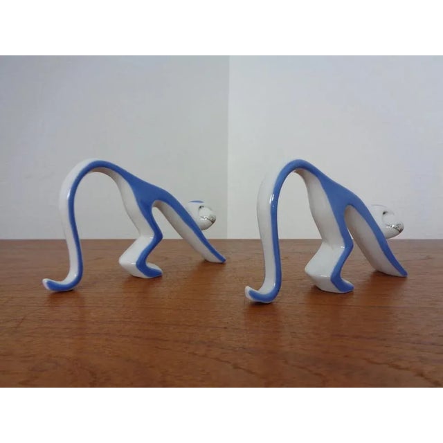 Monkeys and Bear by Royal Dux Bohemia, 1950s, Set of 3 For Sale - Image 16 of 18