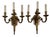 Neoclassical Antique French Bronze Neoclassical Light Wall Sconces - a Pair For Sale - Image 3 of 4
