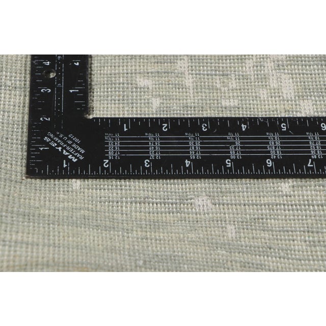 Gray Indian Area Rug - 10'01 X 14'02 For Sale In Dallas - Image 6 of 11