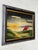 j.p. Signed Rural Landscape Oil Painting on Canvas Vintage Mid-Century Modern 1970s For Sale In Los Angeles - Image 6 of 9