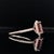 Diamond Tourmaline Rubellite Ring 6.5 18k Gold 3.11 TCW Certified For Sale - Image 4 of 13