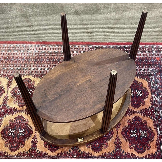 Art Deco Beech Pedestal Table, 1930s For Sale - Image 12 of 14