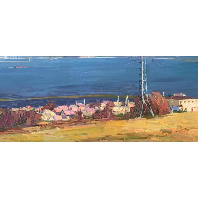 Impressionist River Landscape Oil Painting, 1970s For Sale - Image 6 of 6