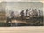 From a relatives travels in Cape Town, this lithograph print featuring an indigenous tribe capturing their hunt. This art...