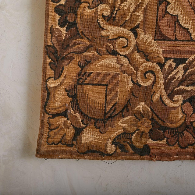 19th Century French Woodland Tapestry with Peacocks For Sale In Chicago - Image 6 of 7