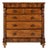 Scottish Chest of Drawers in Flamed Mahogany For Sale