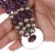 16" Vintage Carol Felley Amethyst and Sterling Southwestern Necklace For Sale In Austin - Image 6 of 11
