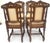 Neo-Renaissance Carved Wooden Chairs from Befos, 1880s, Befos, Set of 4 For Sale - Image 9 of 18