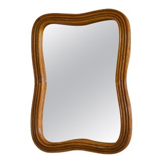 Pencil Reed 'Reka' Wall Mounted Mirror For Sale