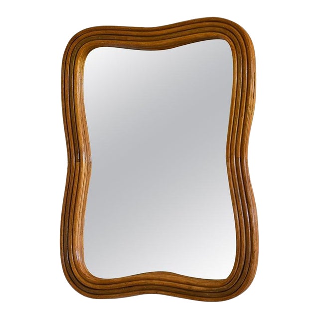 Pencil Reed 'Reka' Wall Mounted Mirror For Sale
