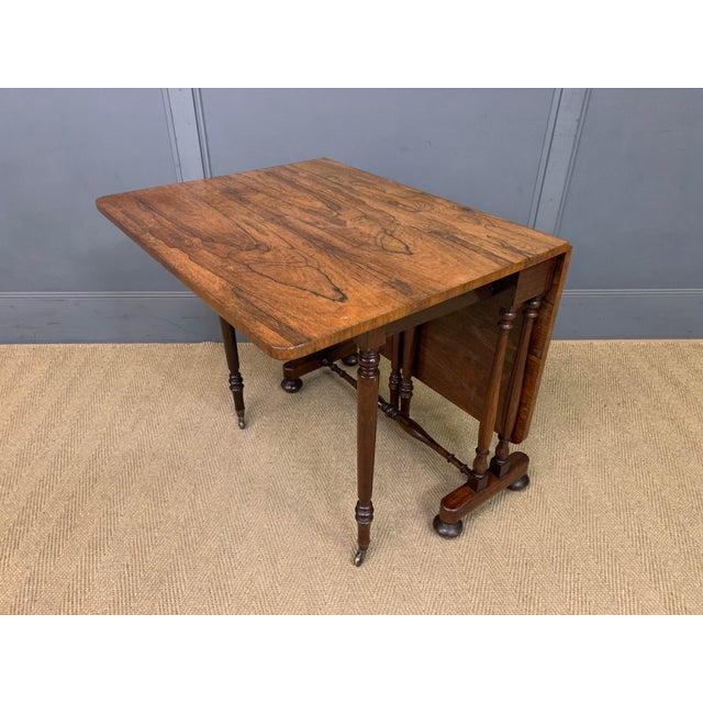 William IV Rosewood Sutherland Table, 1835 For Sale - Image 7 of 16