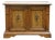 Stanley Furniture Walnut Italian Mediterranean Style 62" Flip Top Server Buffet For Sale