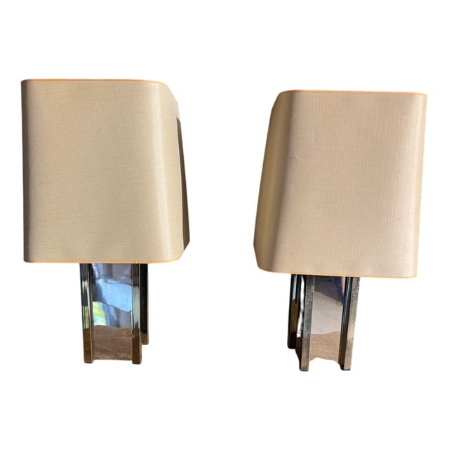Art Deco French Lamps, 1935, Set of 2 For Sale