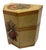 Vintage Italian Florentine Style Hand-Painted Wooden Tantalus & Decanter Set - 5 pcs For Sale In West Palm - Image 6 of 12