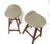 Eric Buck Bar Stools Teak Upholstered for o.d. Mobler Denmark For Sale - Image 9 of 13