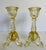 Elegant and collectible, this pair of Depression Era Heisey No. 1401 Empress candlesticks was produced during the 1930s...