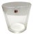 Transparent Murano Glass Vase by Carlo Moretti, Italy, 1990s For Sale