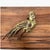 Wood c.1880 Chinoiserie Giltwood Phoenix Diptych Floating Wall Sculpture For Sale - Image 7 of 10