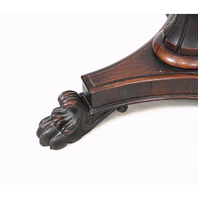 Beige Regency Pole Screens with Needlepoint Tapestries, 1830s, Set of 2 For Sale - Image 8 of 18