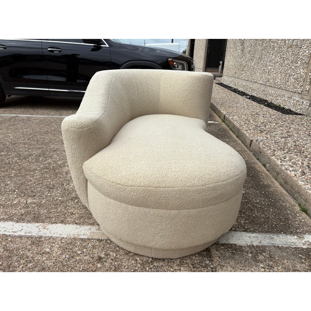 Post-Modern Chaise by Vladimir Kagan for Weiman For Sale - Image 12 of 13