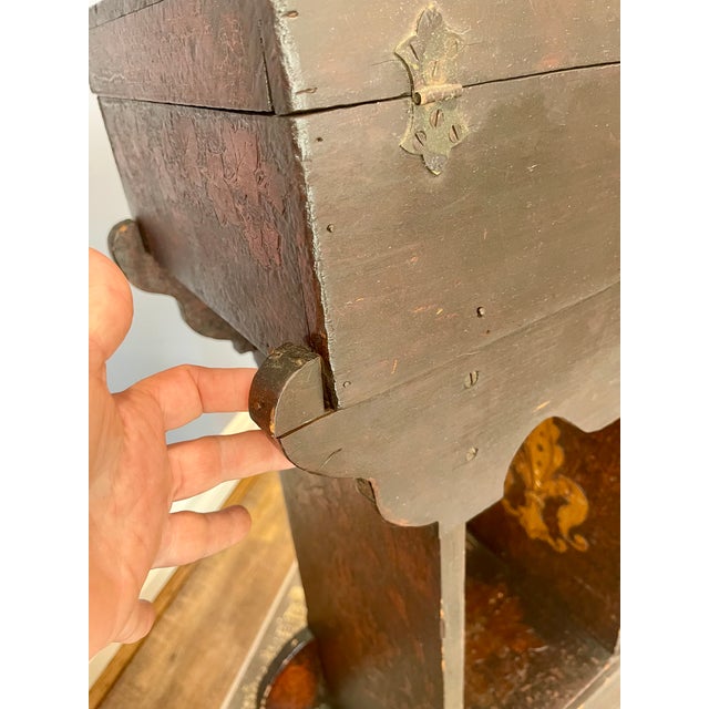 Antique Pagan Lectern, Old Norse Religion For Sale - Image 10 of 16